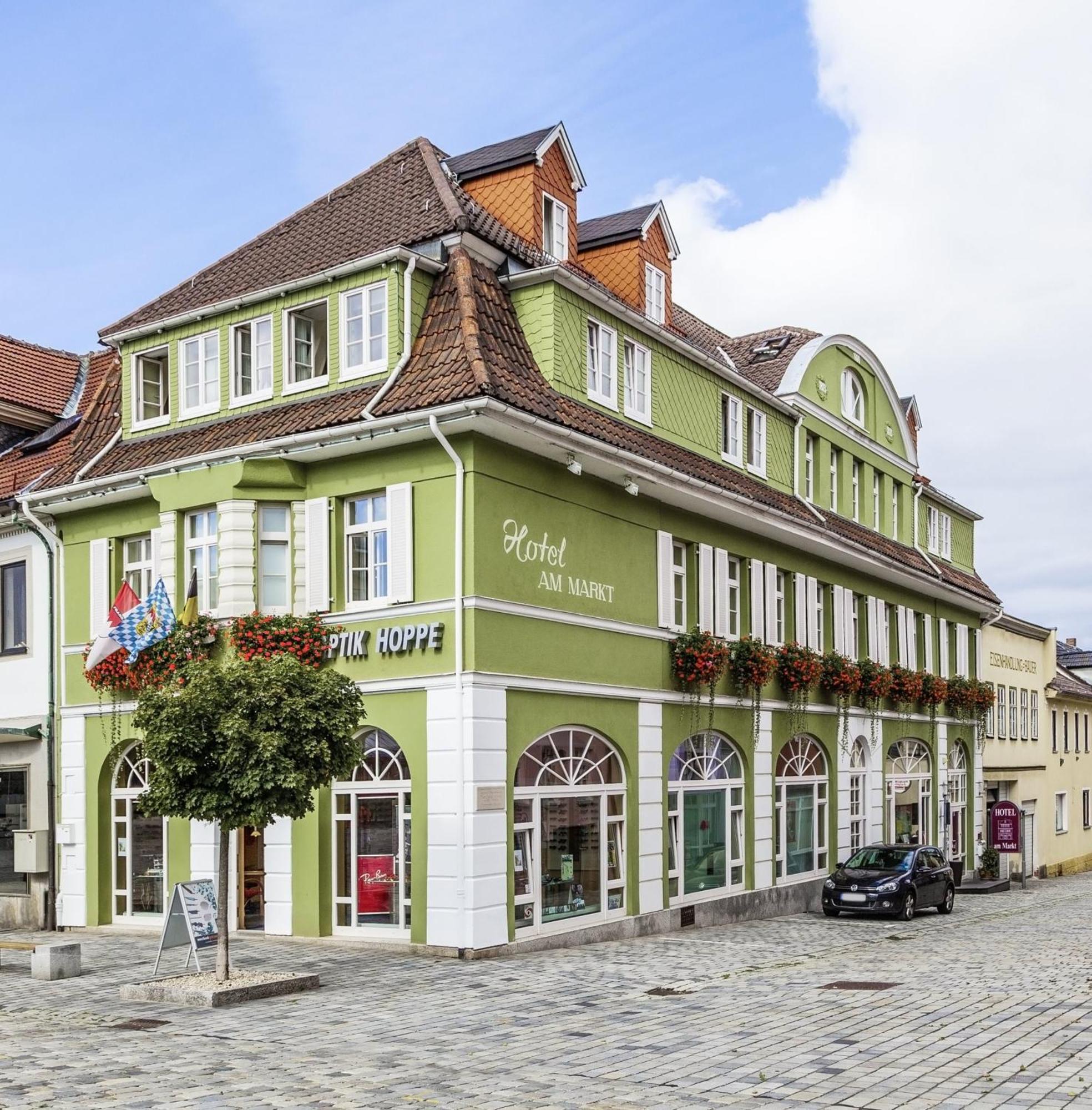 Hotel Garni am Markt Neustadt bei Coburg Buitenkant foto